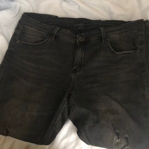 Black Ripped Jeans